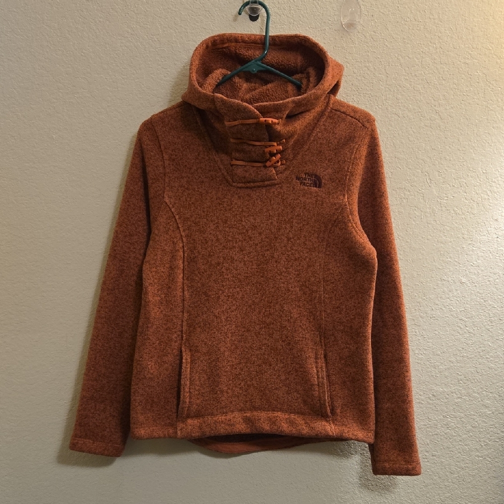 The North Face Women's Cowl Neck Sweater - Heather Pink - S/P